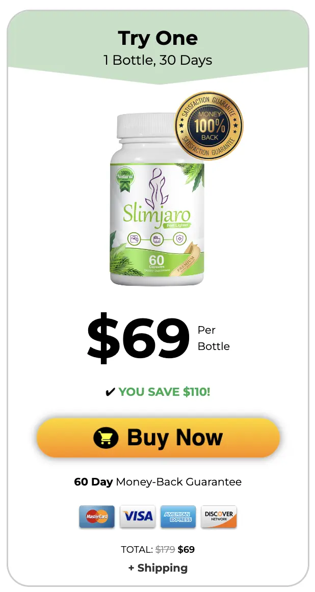 Slimjaro order one bottle